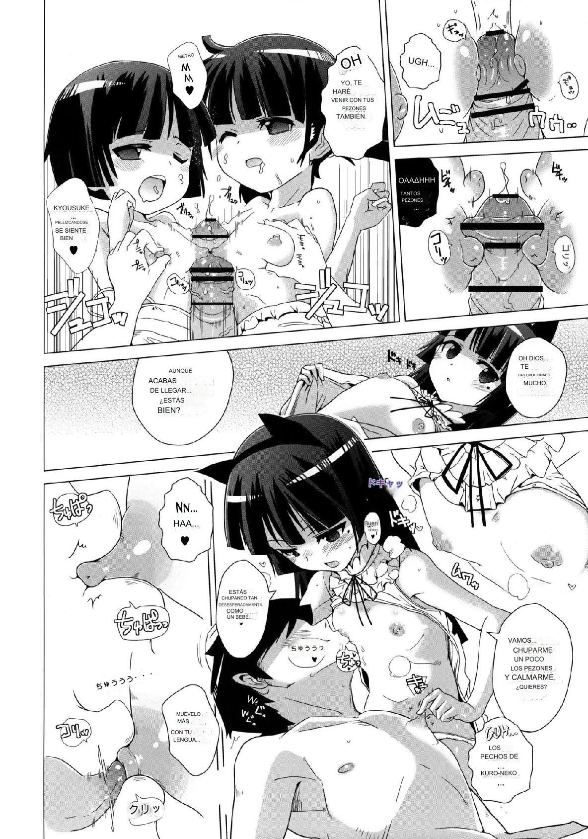 Kuroneko-tei no Hidoku Yasashii Shimai | Las Hermanas Cruelmente Amables de  la Finca Kuroneko - Page 11 - HentaiEra