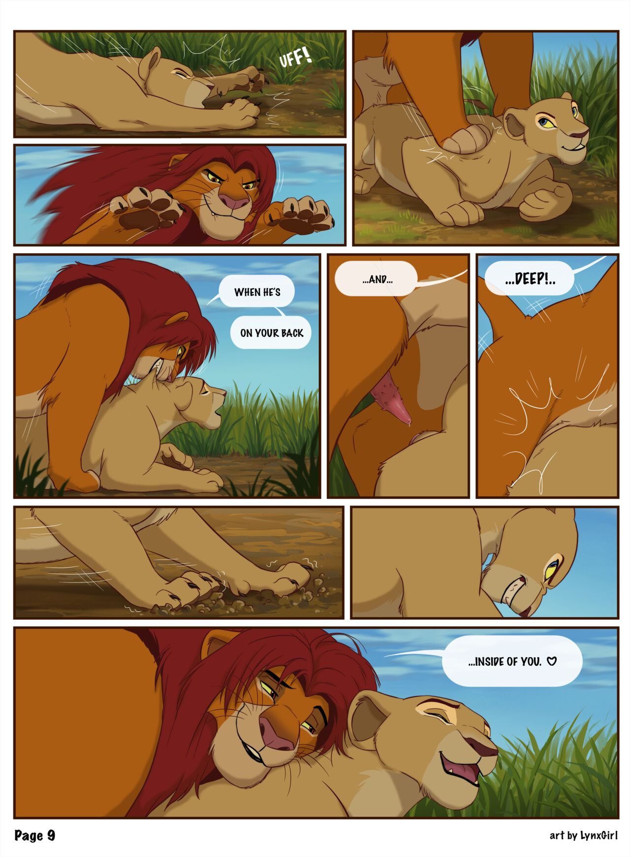 Unnamed Lion King Comic - Page 9 - HentaiEra