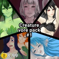 Creature Vore Pack #1 & #2