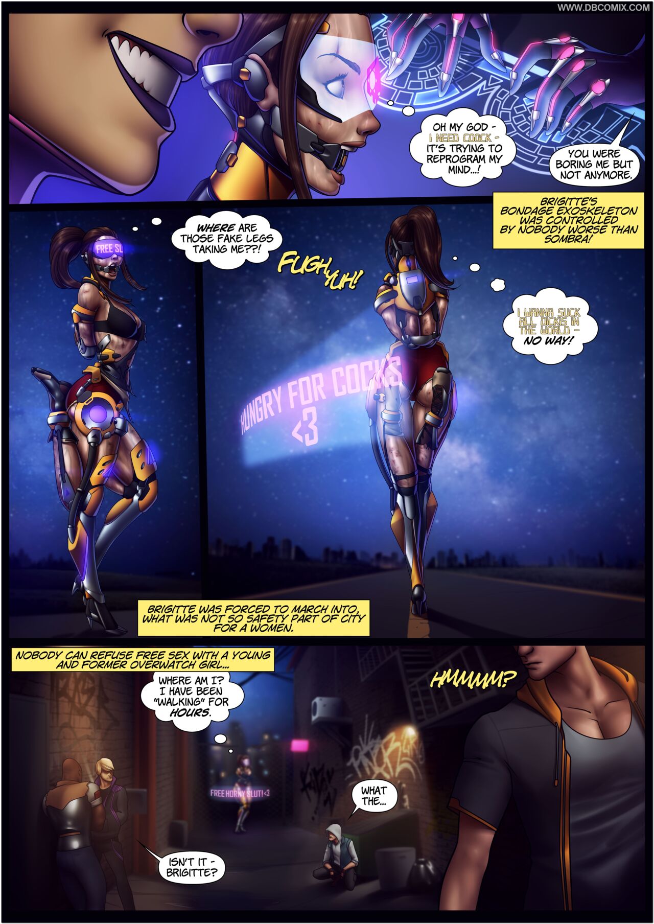 DBComix - Afterwatch 2 Tracer & Brigitte - Page 12 - HentaiEra