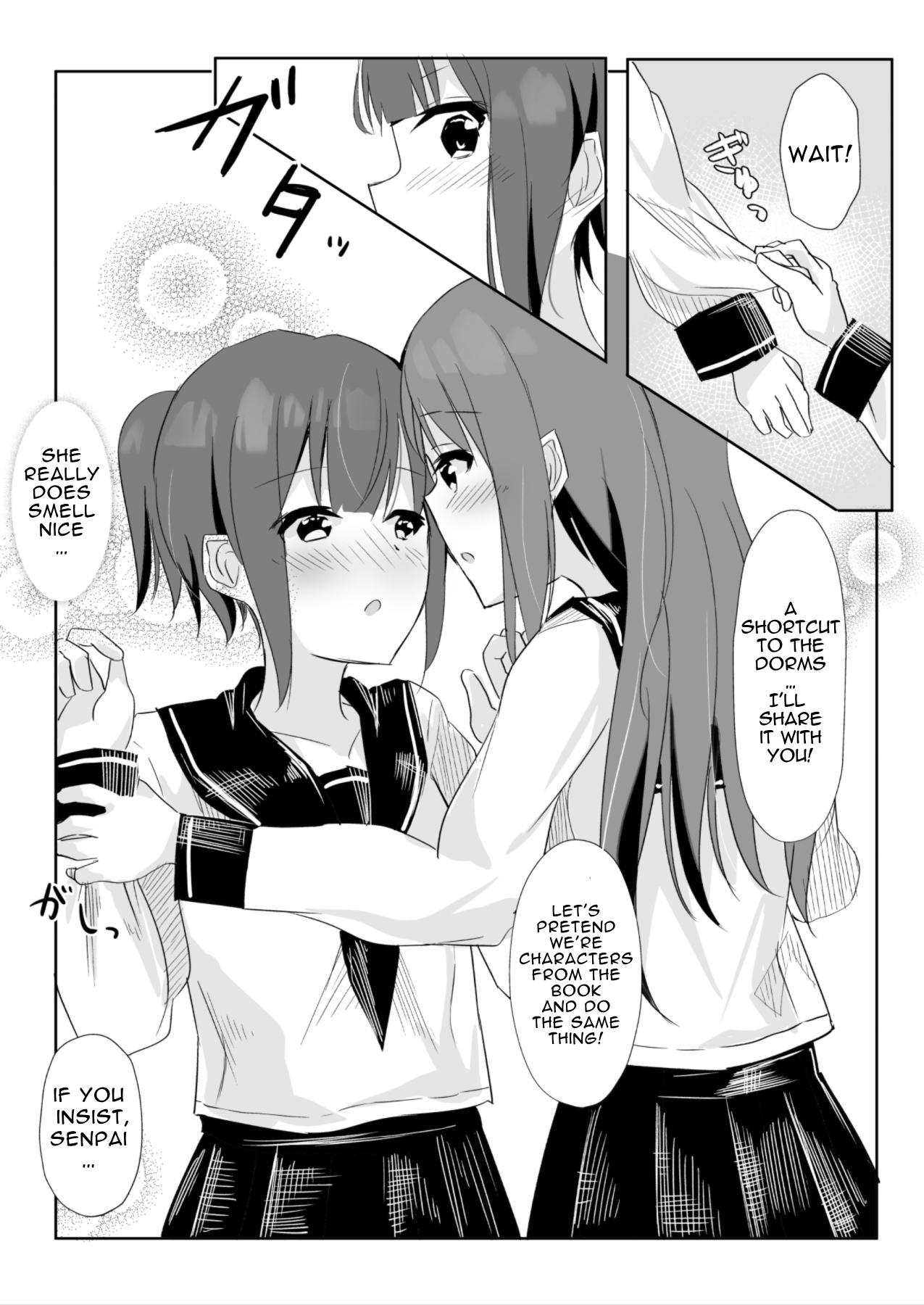 Senpai ni Yuri Ecchi Oshie Komare mashita... | Lesbian Sex Ed From My  Senpai... - Page 8 - HentaiEra