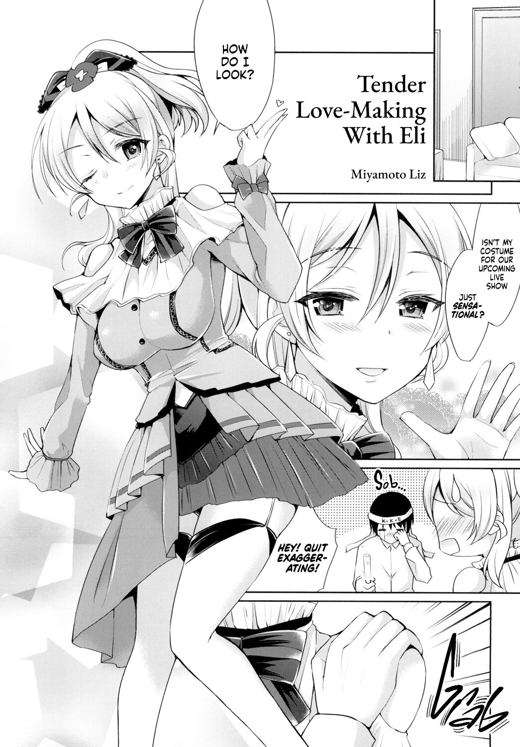 Eri to Icha Love Ecchi | Tender Love-Making With Eli - Page 3 - HentaiEra