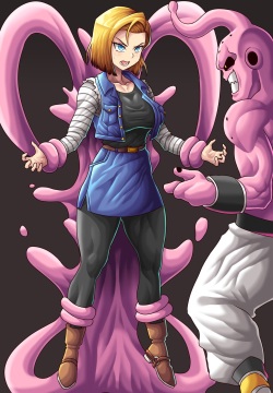 Android 18 x Buu