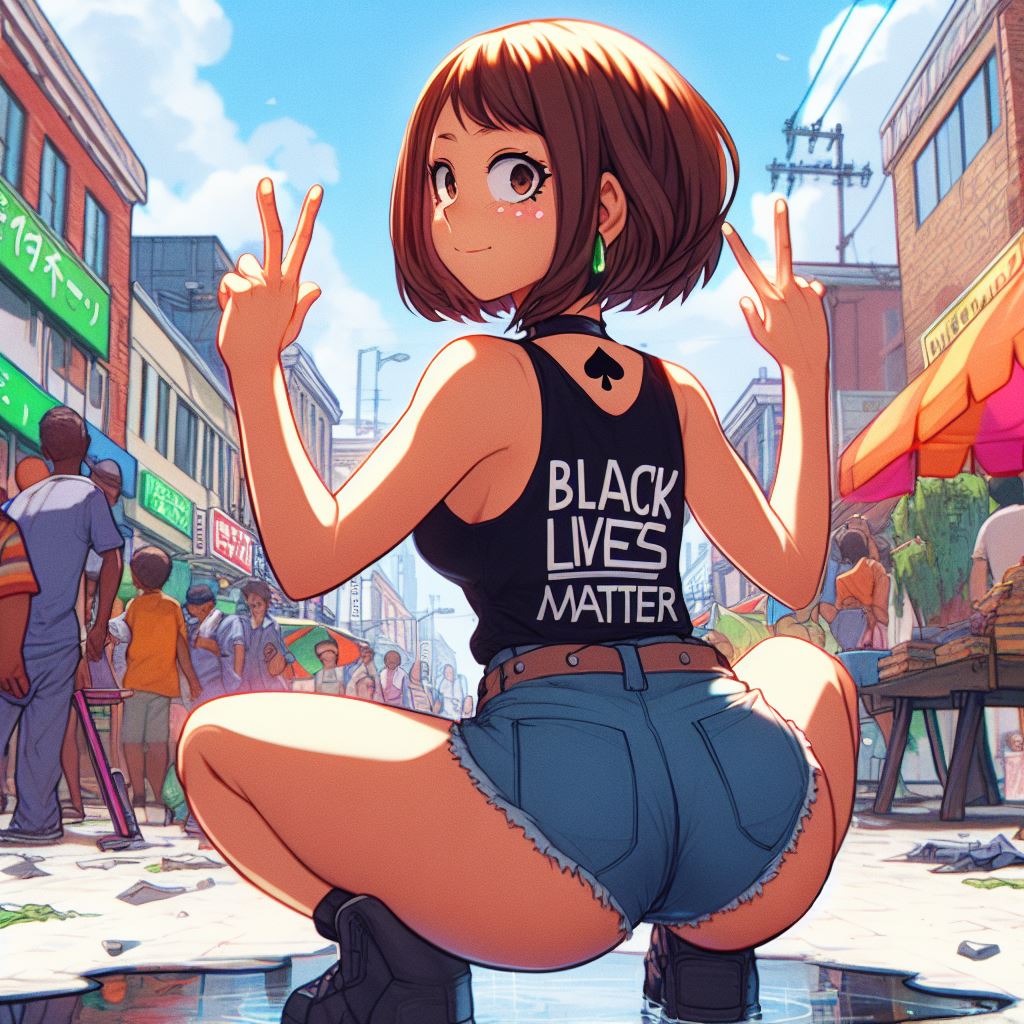 Ochako Uraraka and friends - AI Generated Images - Page 1 - HentaiEra