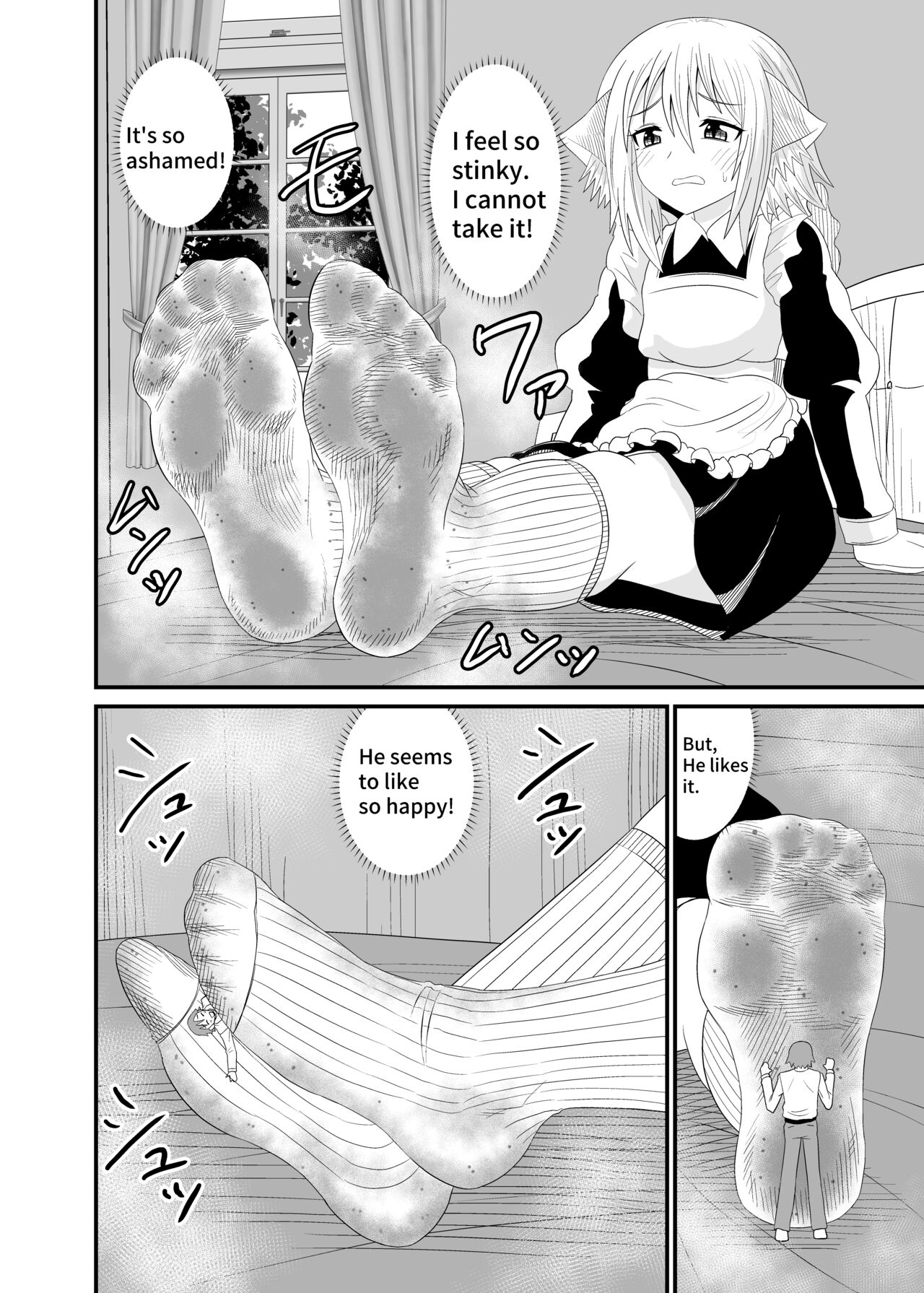 Isekai Maid Ashi Feti Monogatari 5 | Parallel World Maid Foot Fetish Story  5 - Page 8 - HentaiEra