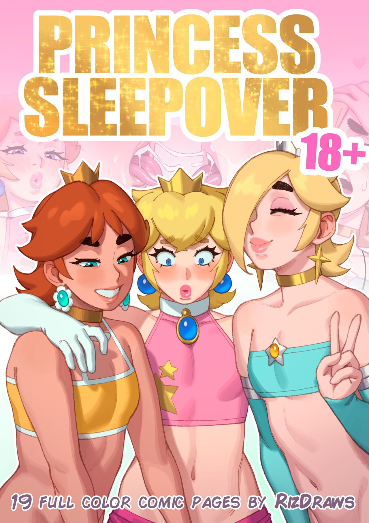 Princess Sleepover by Rizdraws - Page 1 - HentaiEra