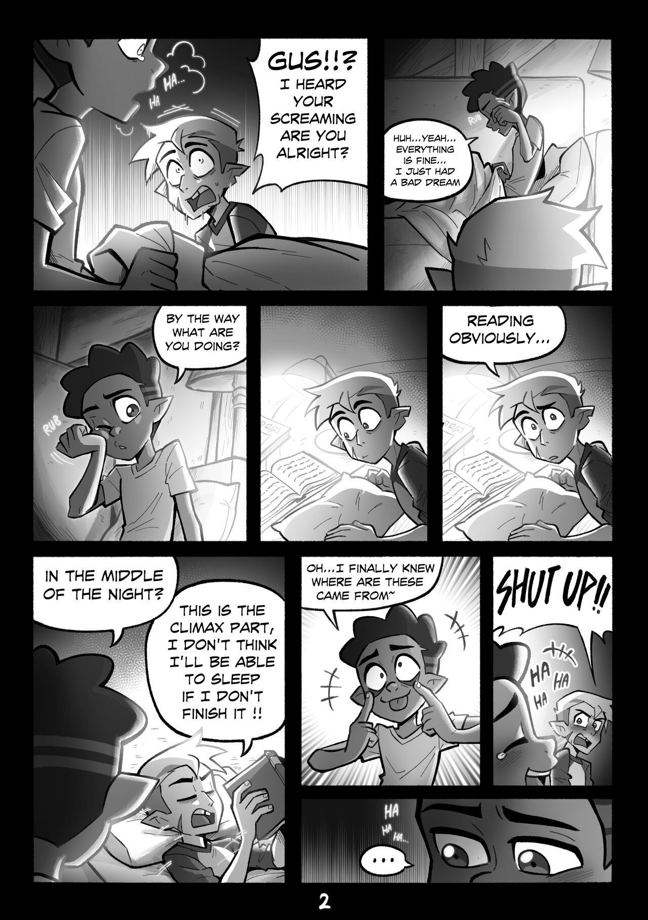 Guster Sleepover - The Owl House - Page 3 - HentaiEra