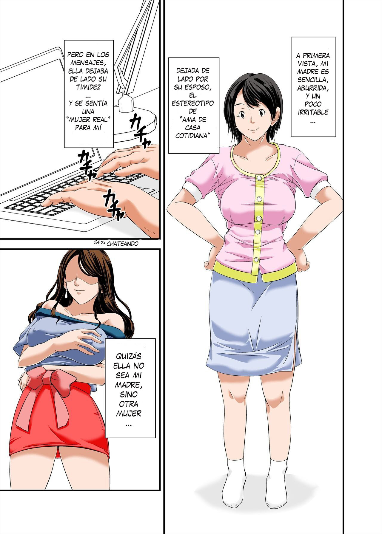 Kaa-san no Yowami o Nigitte SEX Shiyou to Shitara Mechakucha Inran datta |  Estaba Tan Caliente Que Me Aproveché De La Frustación Sexual De Mamá - Page  3 - HentaiEra