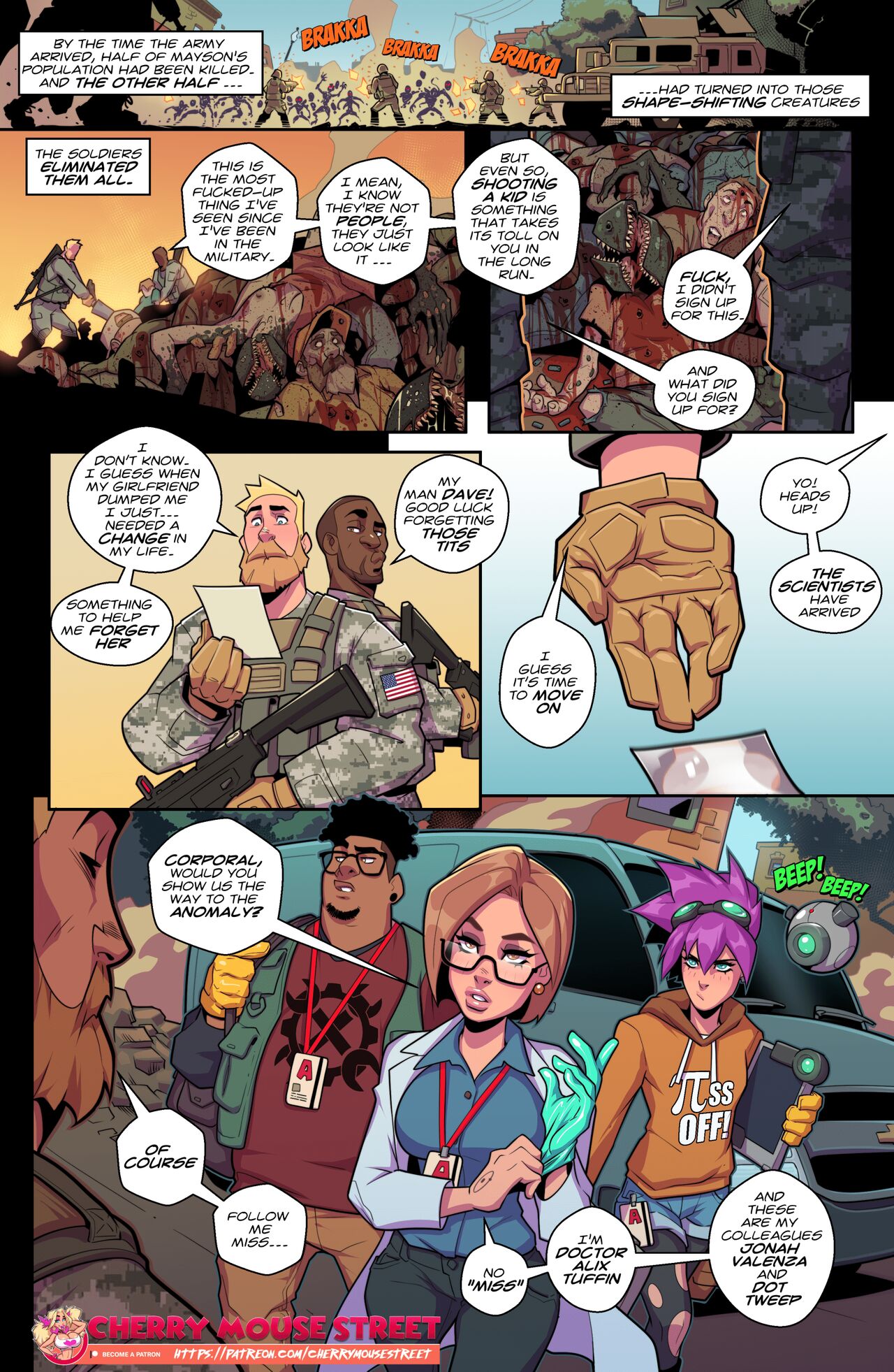 X-Squad, preludes by Cherry Mouse Street - Page 2 - HentaiEra