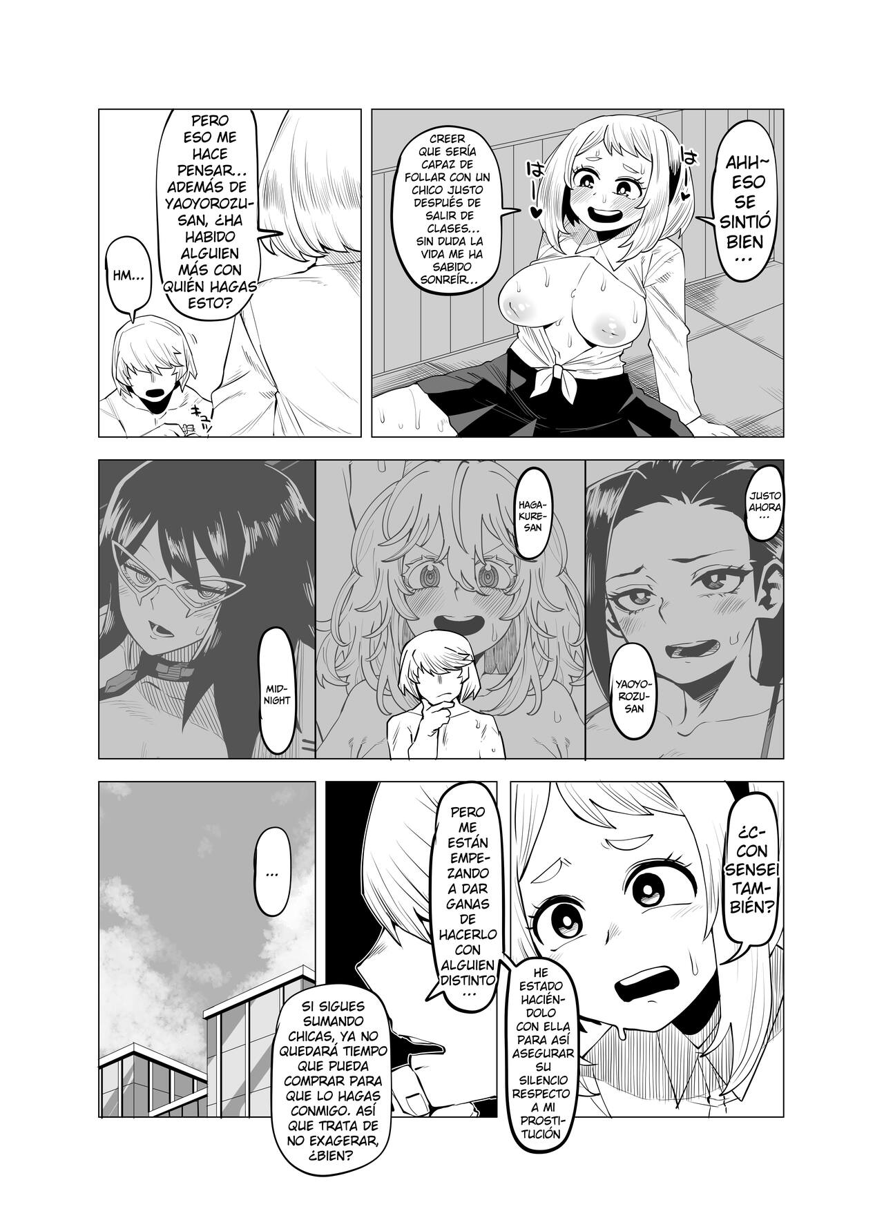 Teisou Gyakuten Butsu ~Ashido Mina no Baai~ | Academia de Héroes & una  Moralidad Invertida 5: ~Ashido Mina~ - Page 2 - HentaiEra