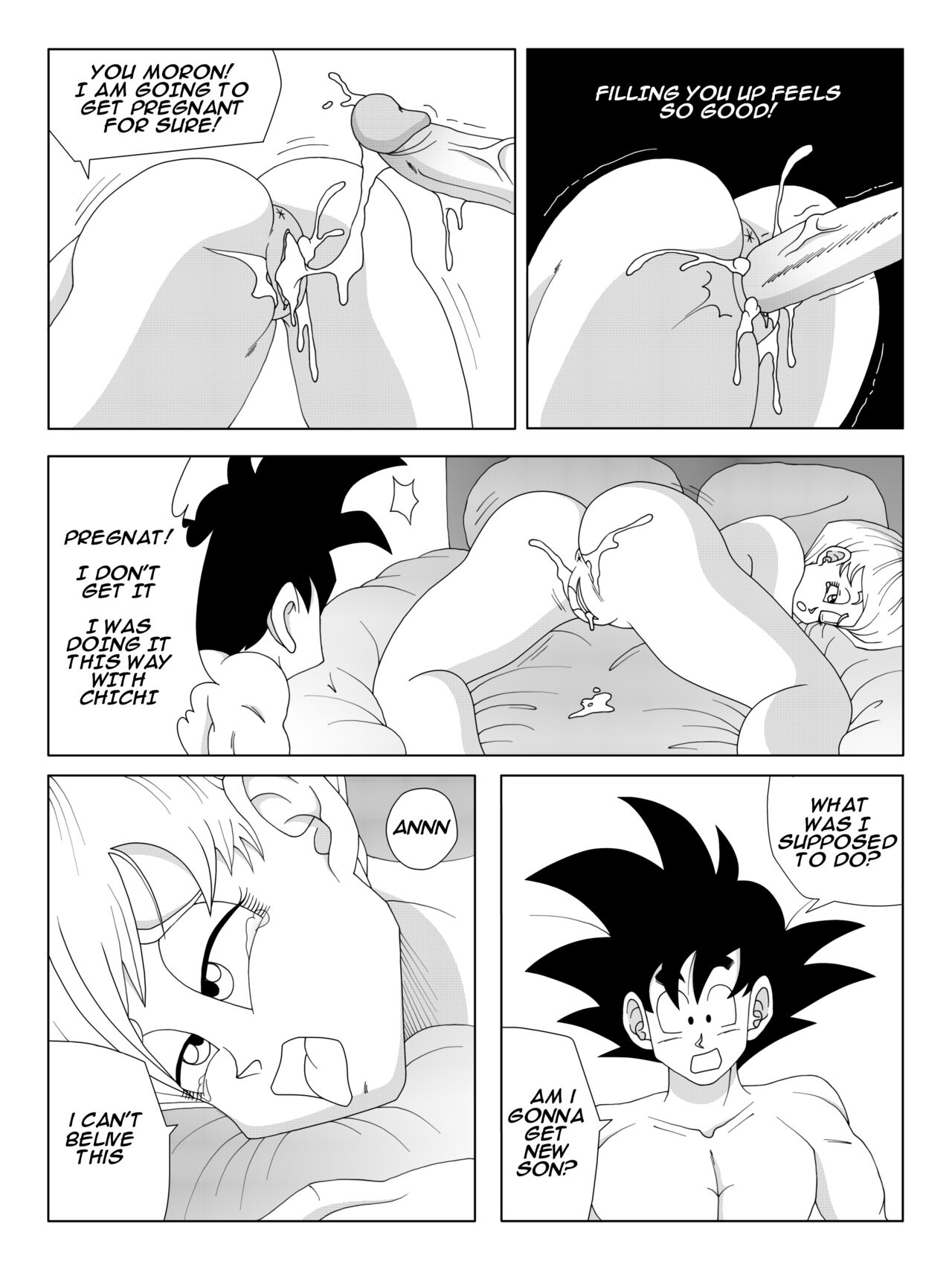 Reunion - Goku and Bulma - Story and Art by BetterZ - Page 9 - HentaiEra