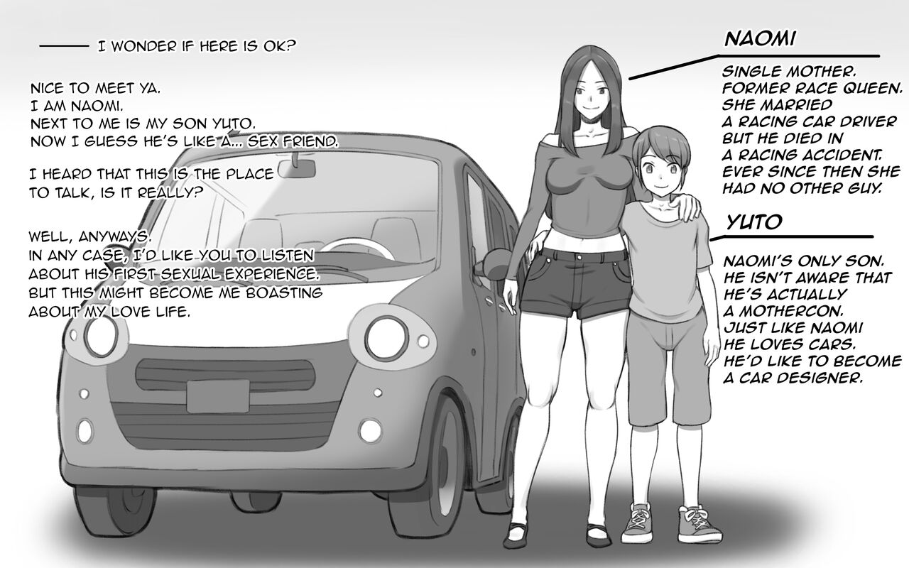 Nari Yuki de Musuko to ka Sekkusu shita Hahaoya no Hanashi|A Story of the  Outcome of a Mother Having Car Sex with Her Son - Page 4 - HentaiEra