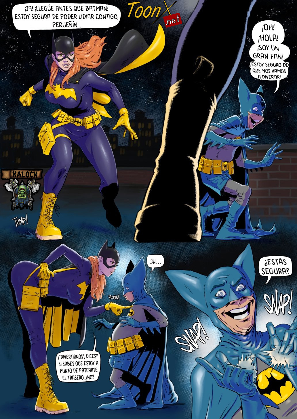 Bat Girl vs Bat Mite - Page 1 - HentaiEra