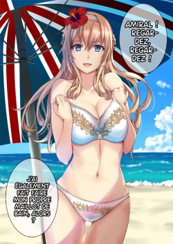 Warspite-sama to Beach!