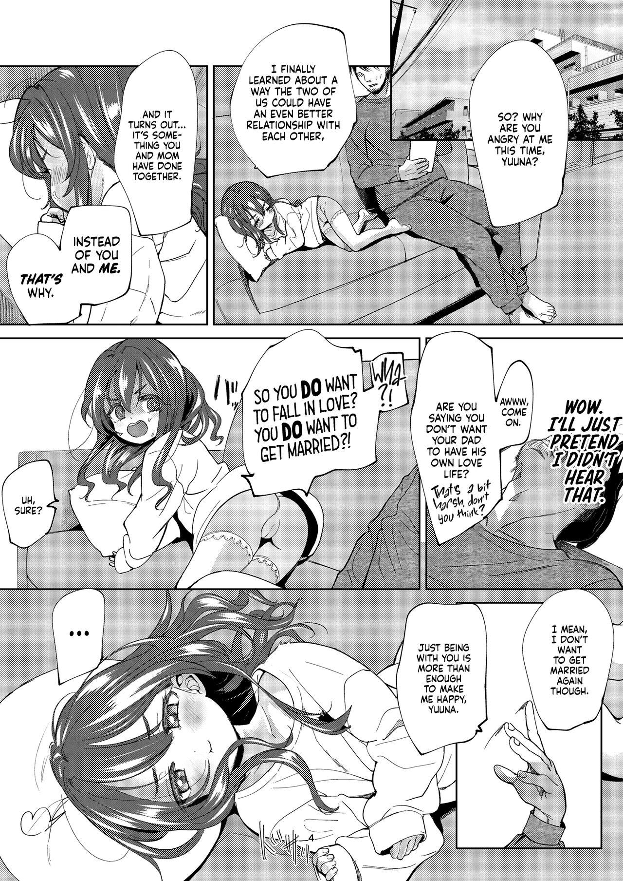 Chichi + Musume + Sex = | Father + Daughter + Sex = - Page 4 - HentaiEra