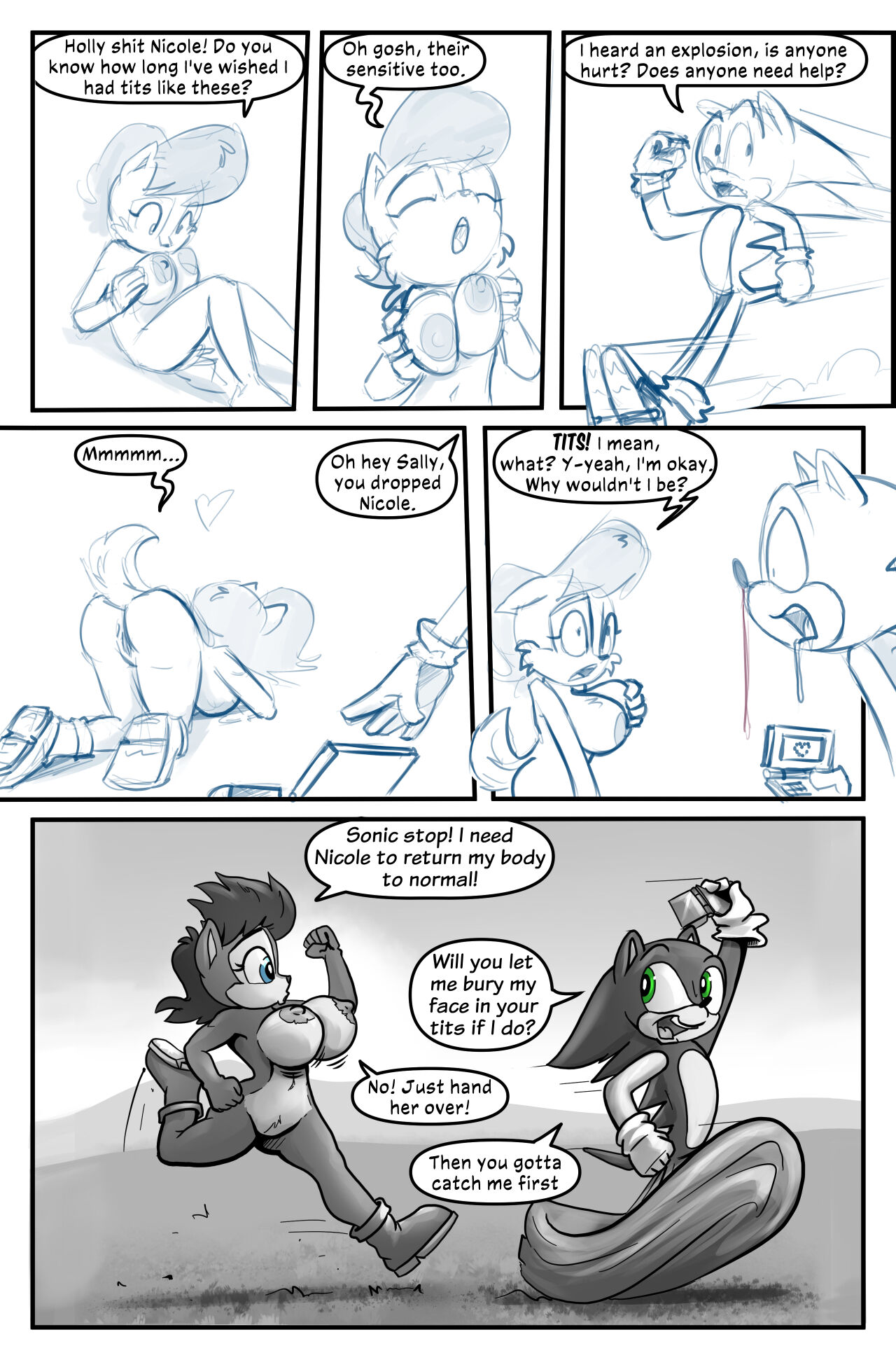 Sallys Absorbing Tail - Page 5 - HentaiEra