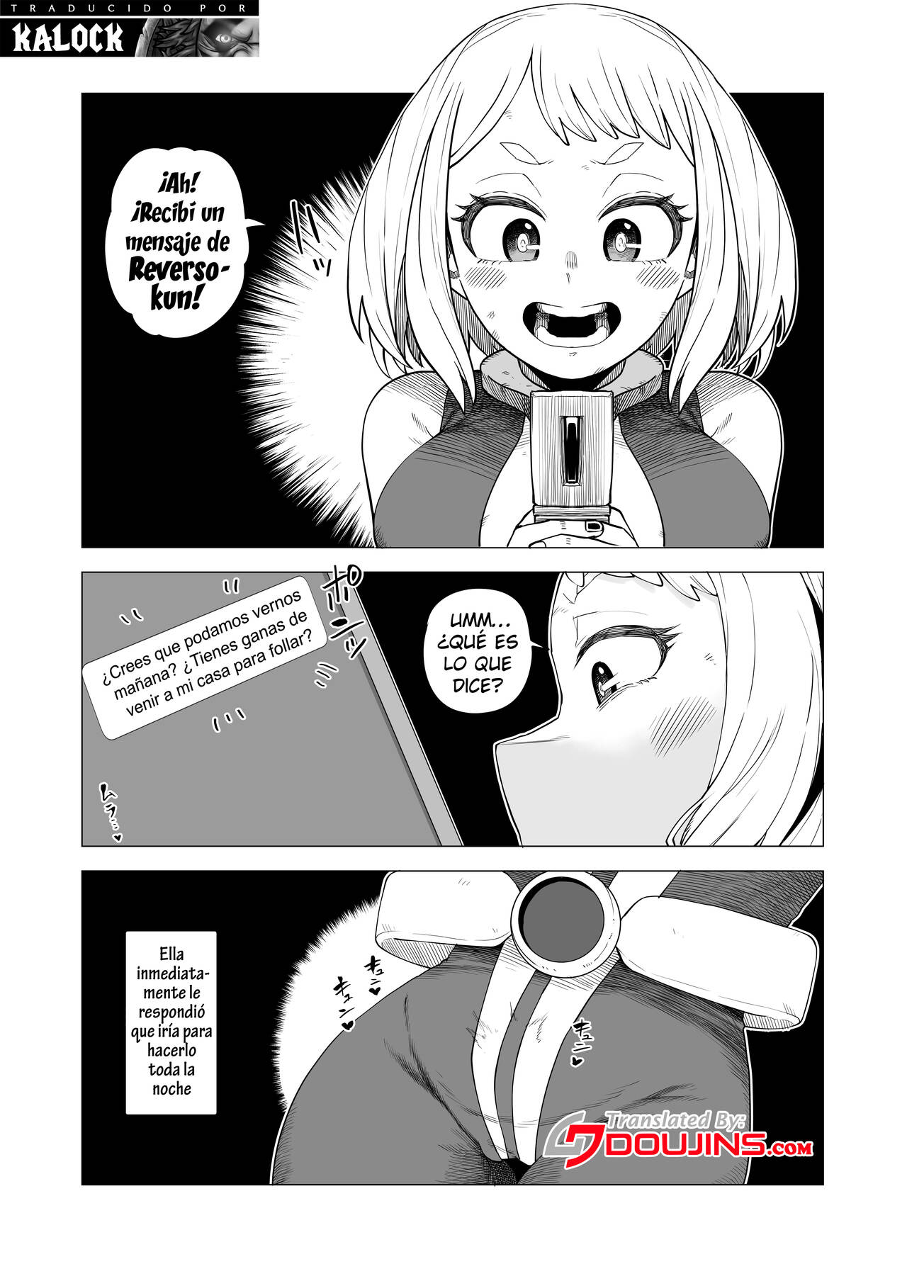 Teisou Gyakuten Butsu ~Ochako Uraraka no Baai~ | Academia de Héroes & una  Moralidad Invertida 12: ~Ochako Uraraka~ - Page 1 - HentaiEra