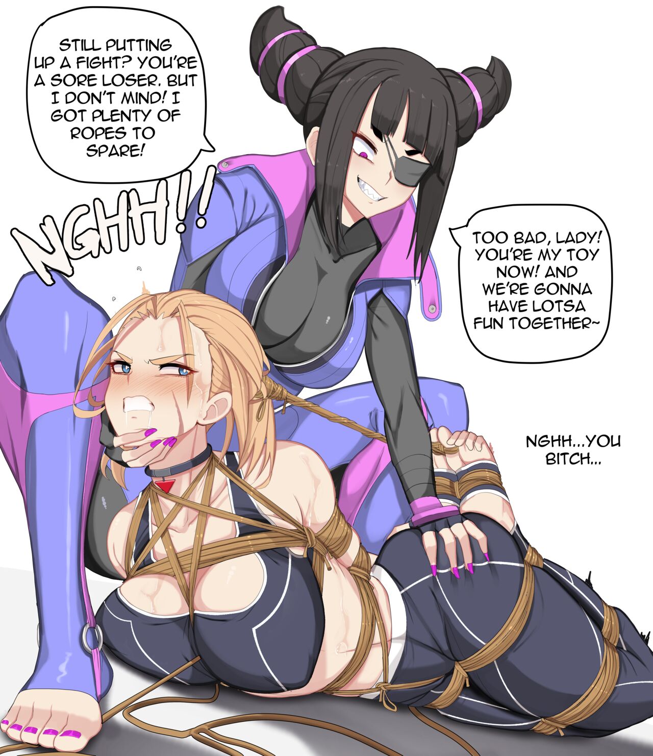 Cammy White & Juri-Han - Page 1 - HentaiEra