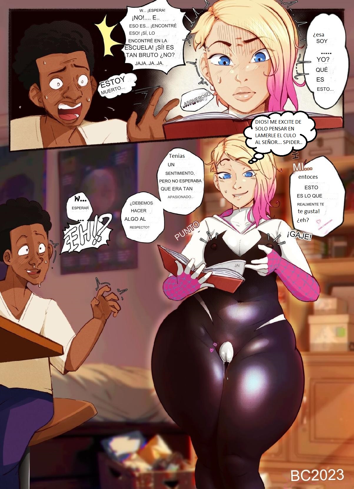 Gwen Stacy spanish - Page 2 - HentaiEra