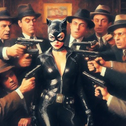 Catwoman in Violent Perils 3