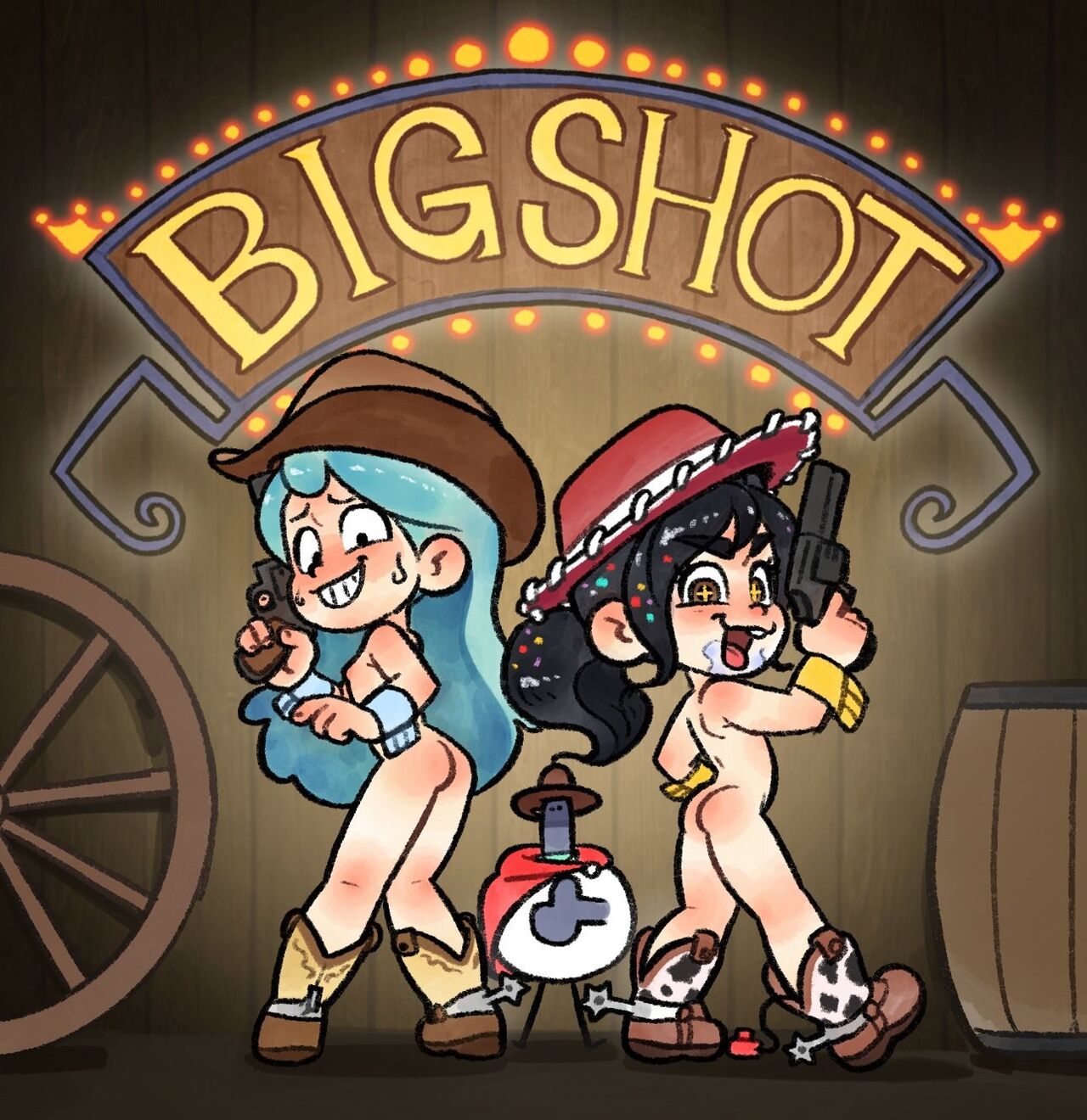 Vanellope & Hilda Cowgirls - Page 6 - HentaiEra