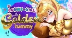 Bunnygirl With Golden Tummy