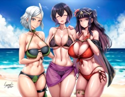Morgan, Noire and Tharja