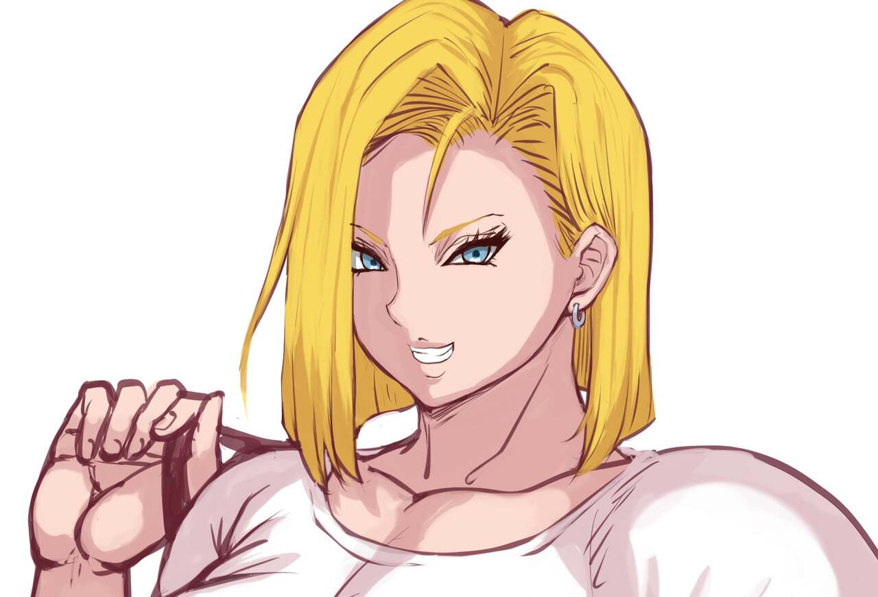 Ponkotsu - Android 18 CG compilation - Page 11 - HentaiEra