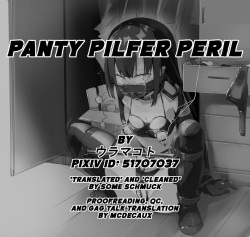 Panty Pilfer Peril