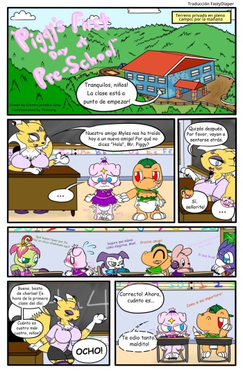 El Primer Día Preescolar de Piggy Parte 1  HentaiEra 