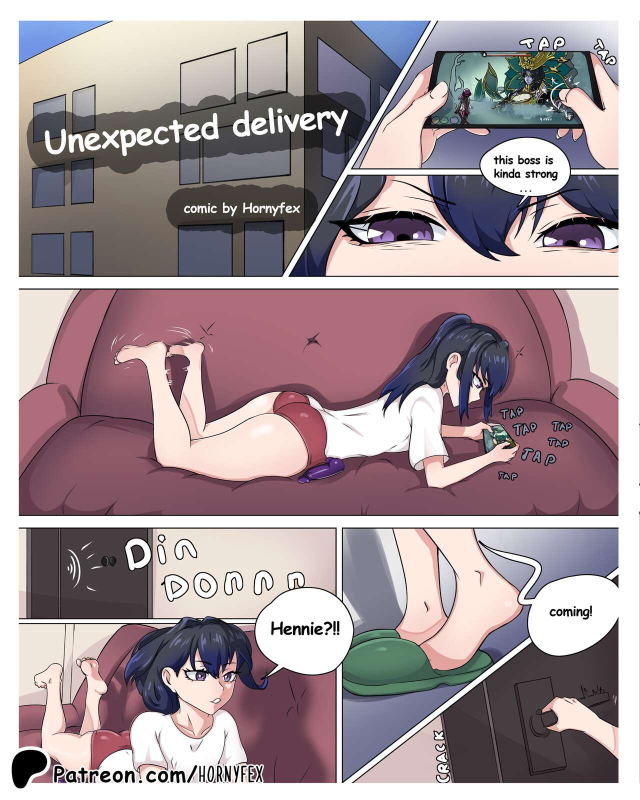 Unexpected Delivery - Page 1 - HentaiEra