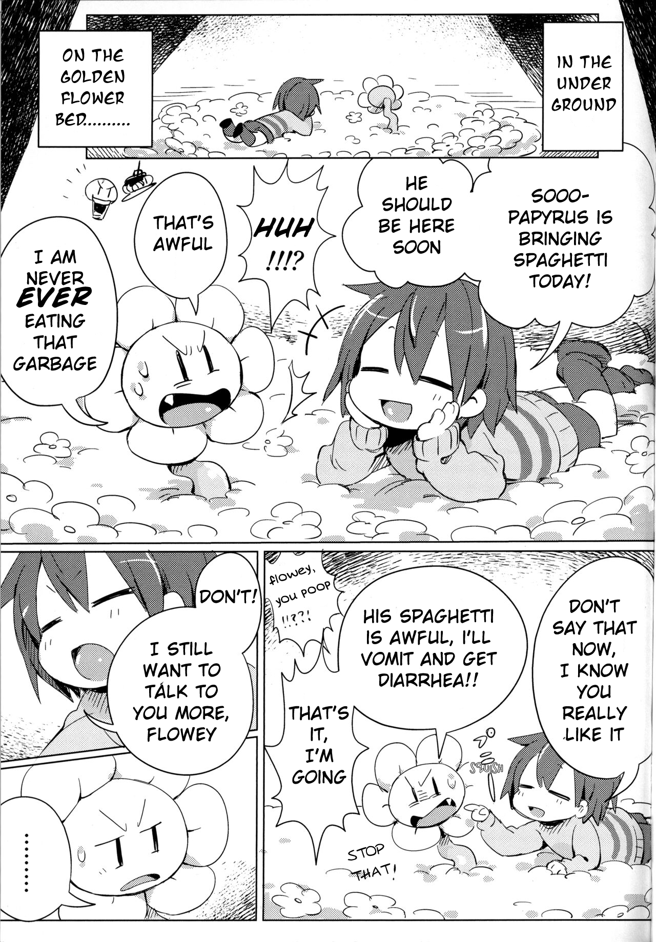 Flowey, Daijoubu? - Page 4 - HentaiEra