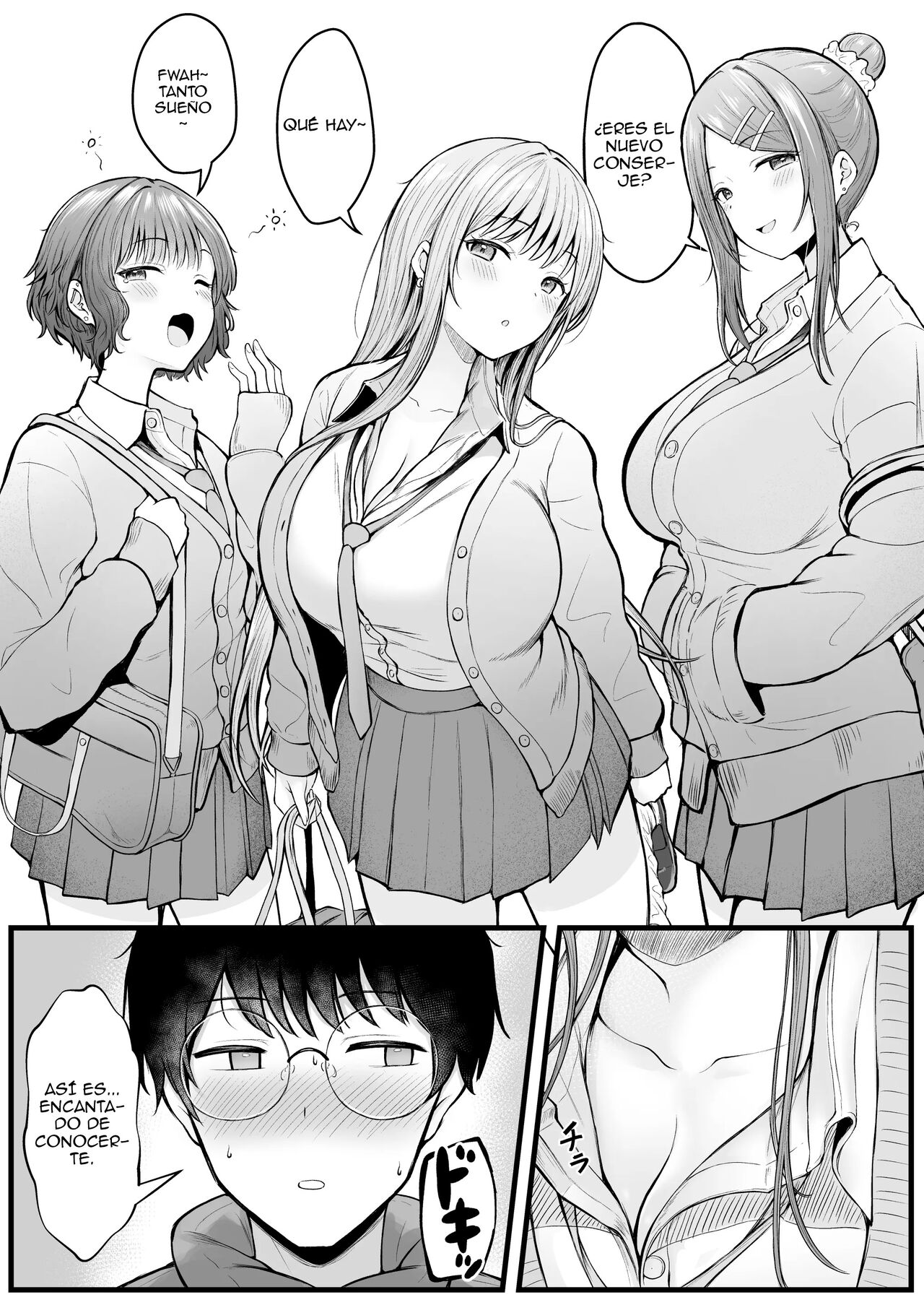 Joshiryou Kanrinin no Boku wa Gal Ryousei ni Furimawasarete masu - Page 3 -  HentaiEra
