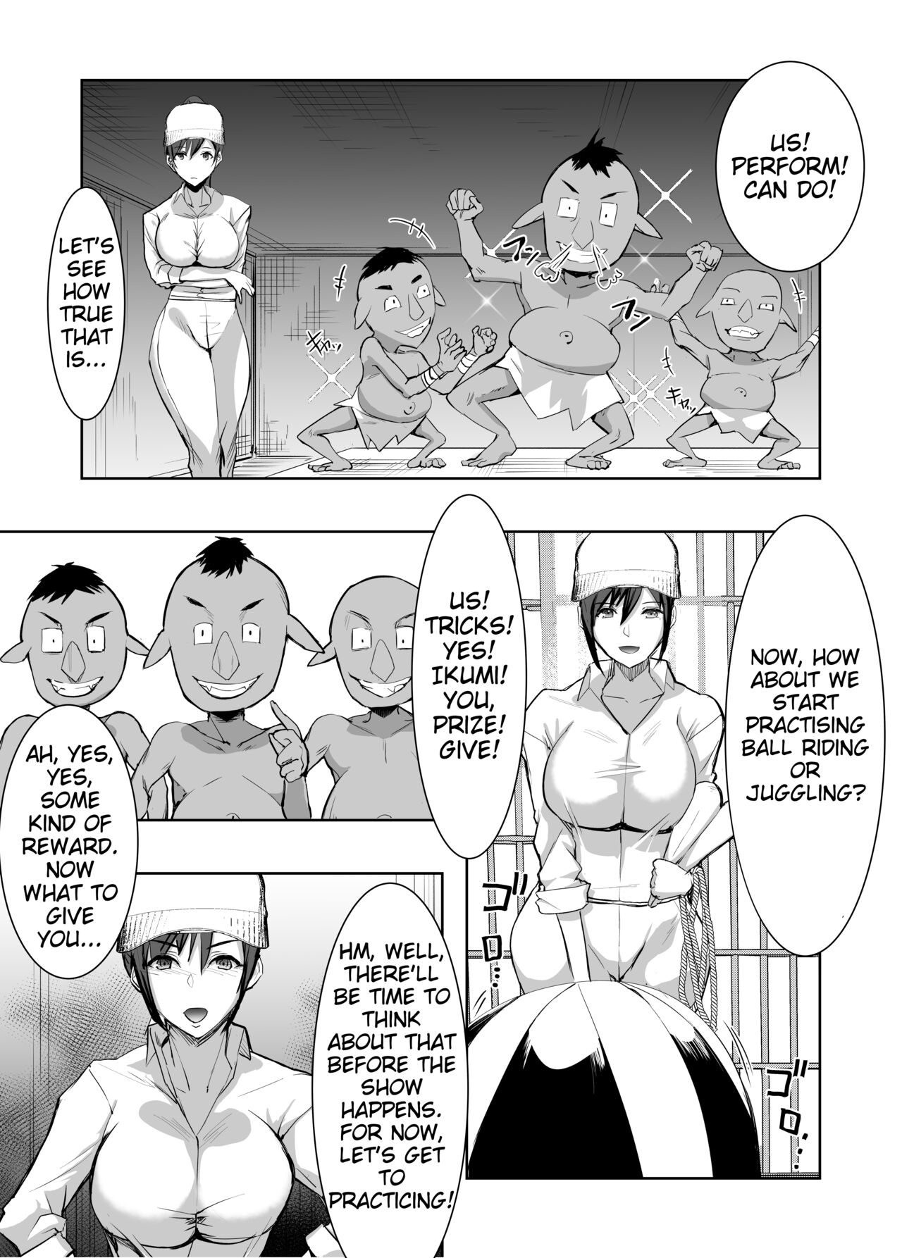 3-biki no Goblin ni Yararechatta Shiikuin-san | The Zookeeper Who Got  Fucked by Three Goblins - Page 10 - HentaiEra