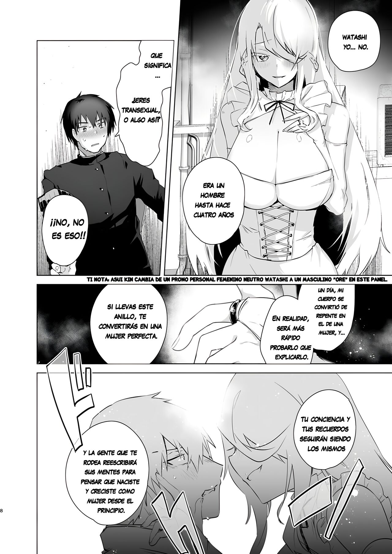 TS Fukushuu Revenge 1 ~Me cambié de sexo, me convertí en una chica hermosa,  me vengaré y cambiaré mi vida.!~ - Page 7 - HentaiEra