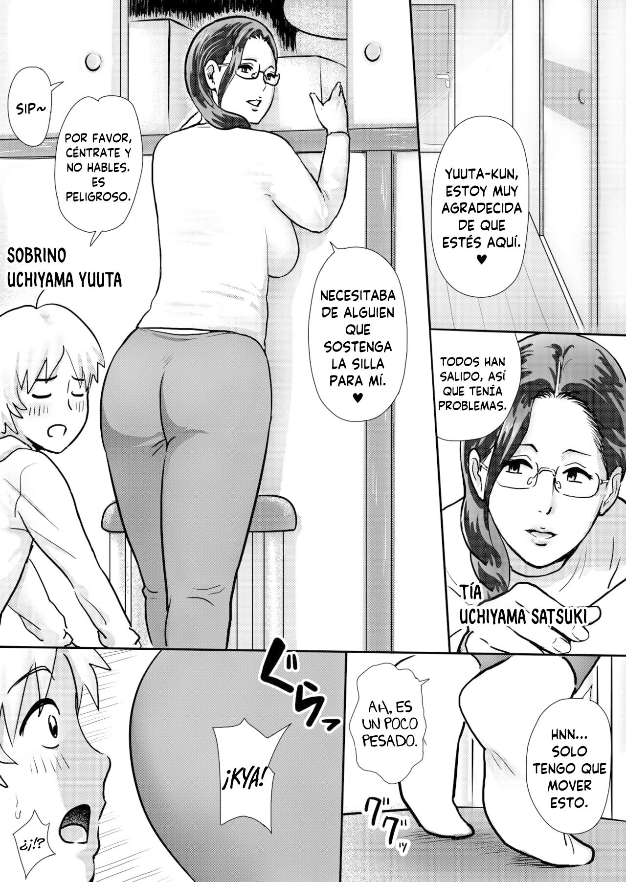 Boku no Oba-san wa Sugoku Ecchi | Mi tia es una pervertida - Page 1 -  HentaiEra