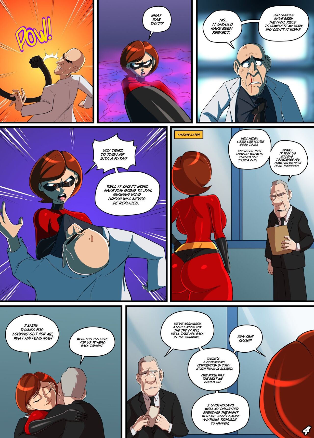 Incestibles Incestibles: Helen's Stretchy Situation - Page 5 - HentaiEra