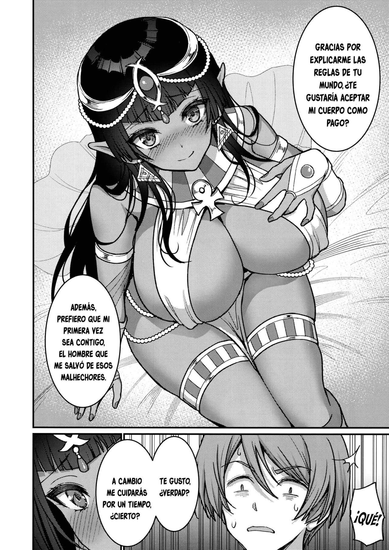 Muchi Muchi Kasshoku Oujo to Yarimakuri Dousei Seikatsu - Page 9 - HentaiEra