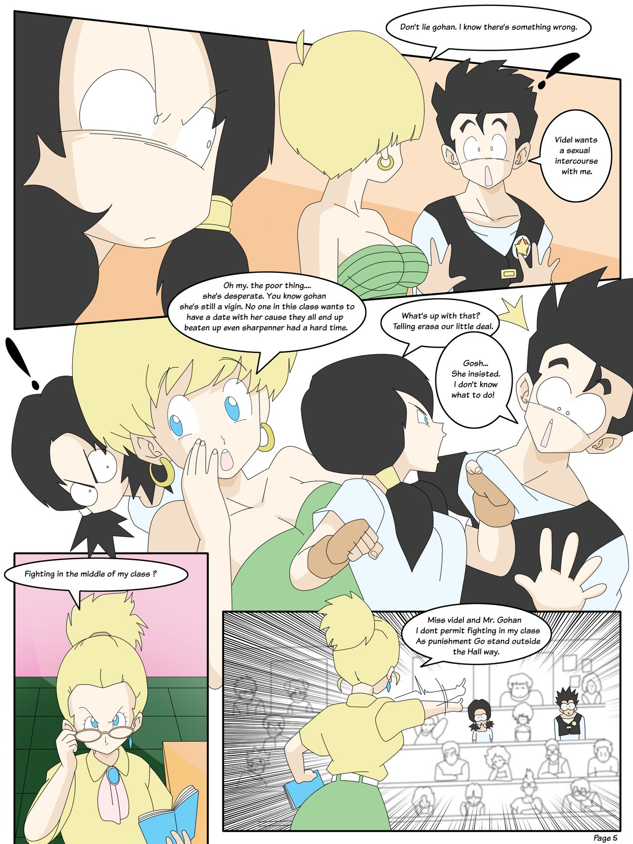 Dragon Ball Yamete: The Gohan and Videl Project - Page 7 - HentaiEra