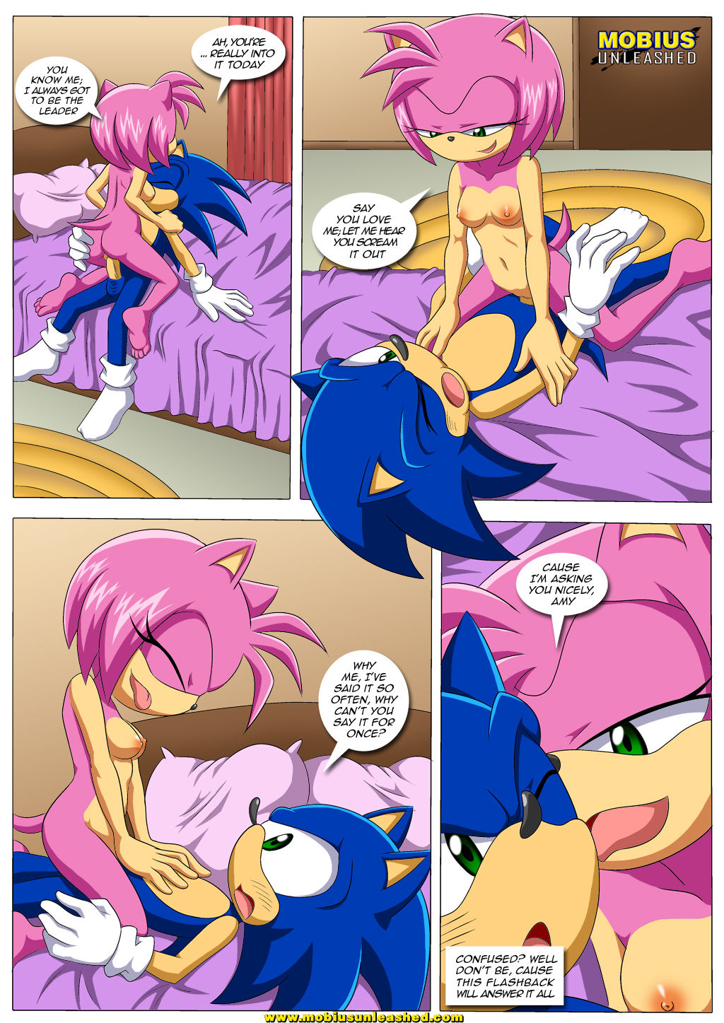 SonAmy with a Twist - Page 2 - HentaiEra