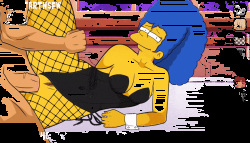 Marge Simpson Milf Creampie GIF Compilation
