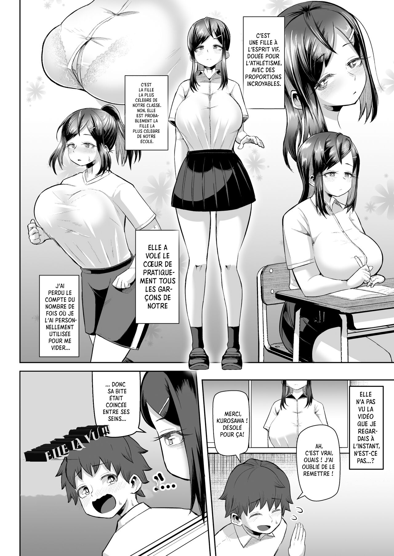 Naze ka Paizuri Shite Kureru Classmate - Page 6 - HentaiEra