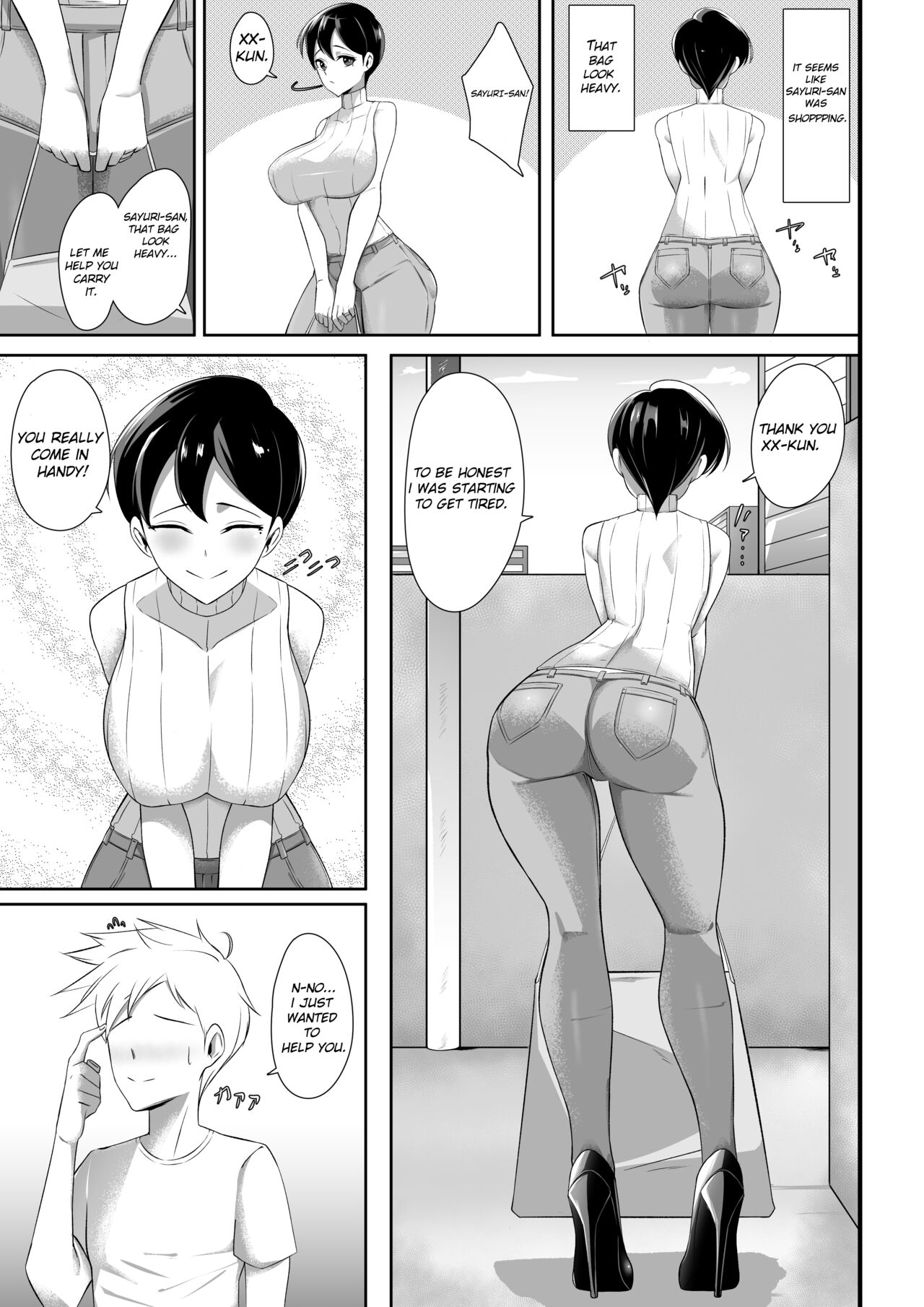 My clumsy and erotic neighbor sayuri-san