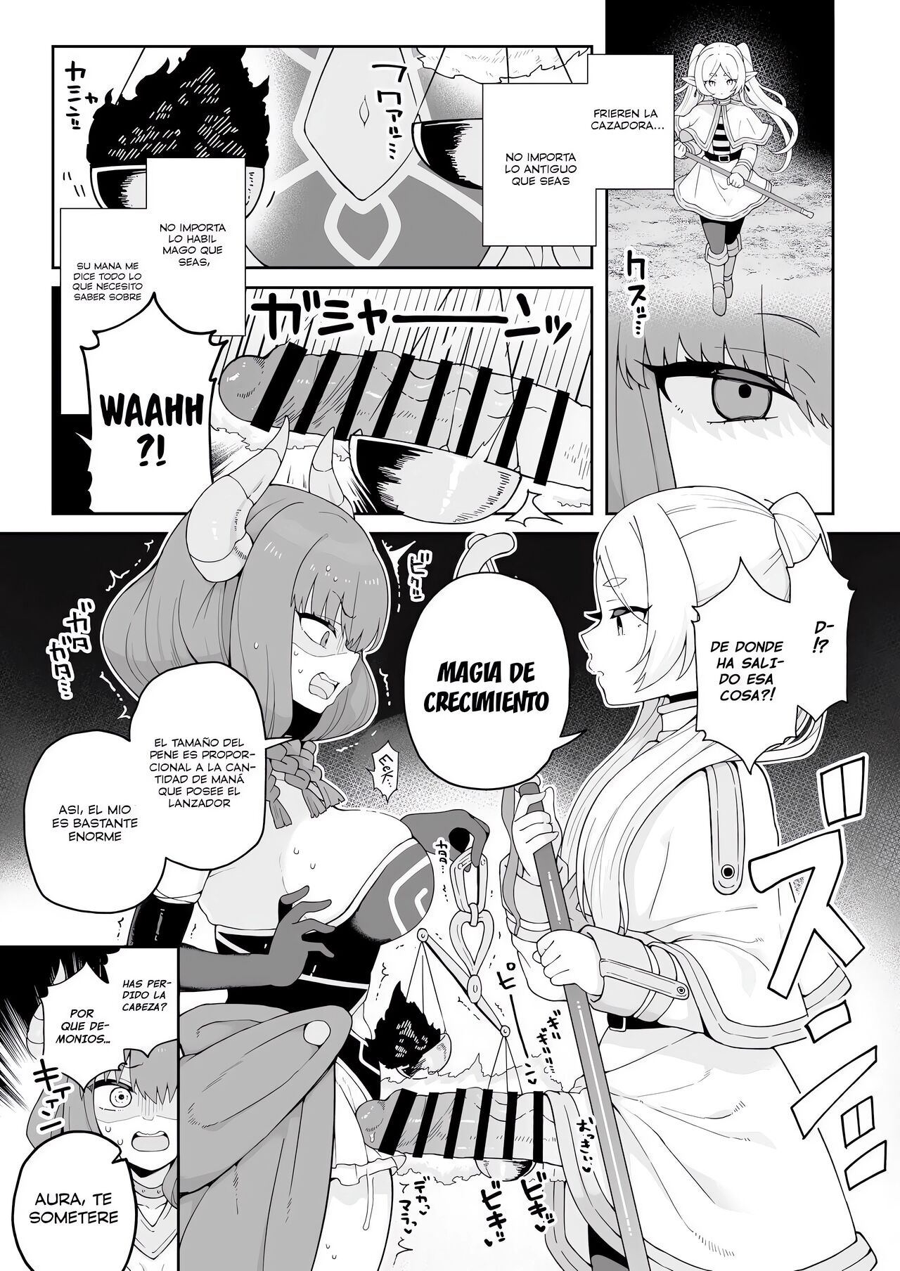 Chinpo ga Haeru Mahou da yo. | Magia que hace crecer una polla gigante -  Page 2 - HentaiEra