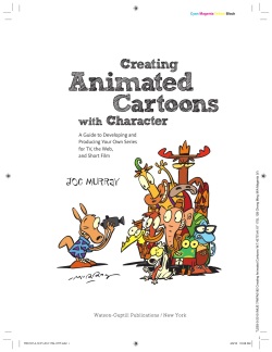 "Creating Animated Cartoons With Character" by Joe Murray